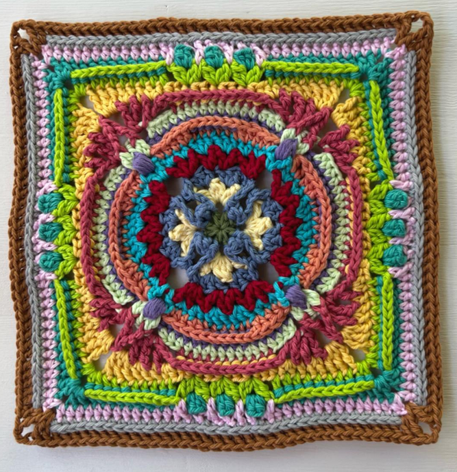 granny square crochet pattern pdf | head over heels square  Copy